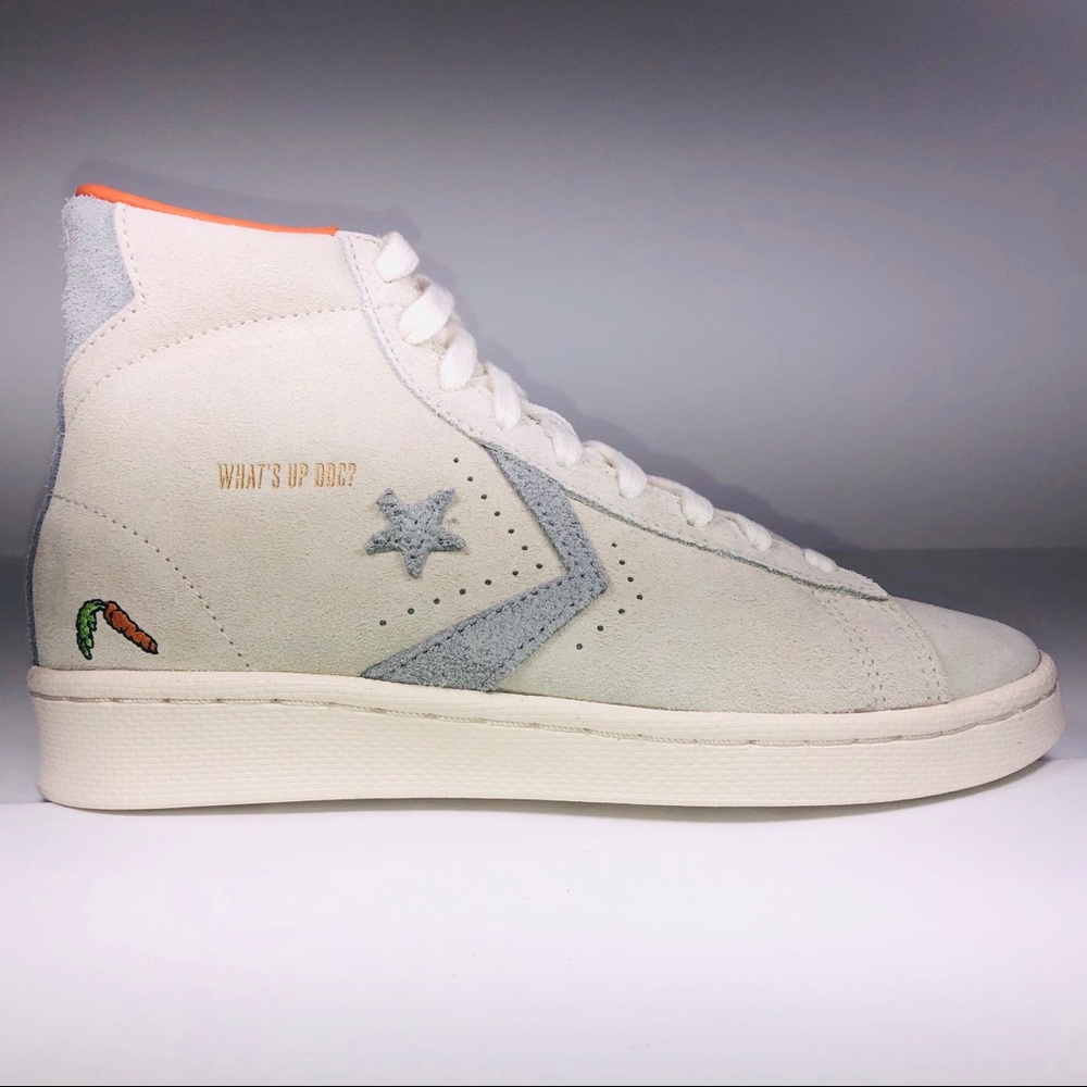 Converse Bugs Bunny’s Pro Leather Hi Ivory Sneaker